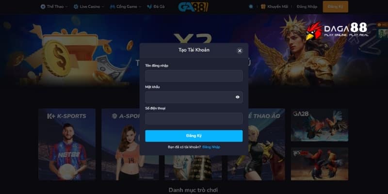 Đăng Ký GA88 - Khởi Đầu Hành Trình Cá Cược Đỉnh Cao 3 Mọi bước đăng ký GA88 trở nên mượt mà như lướt sóng