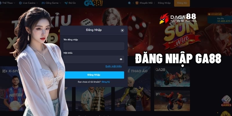 Đăng Nhập GA88 - Cổng Vào Thế Giới Cá Cược Trực Tuyến Uy Tín 1 Đăng nhập GA88