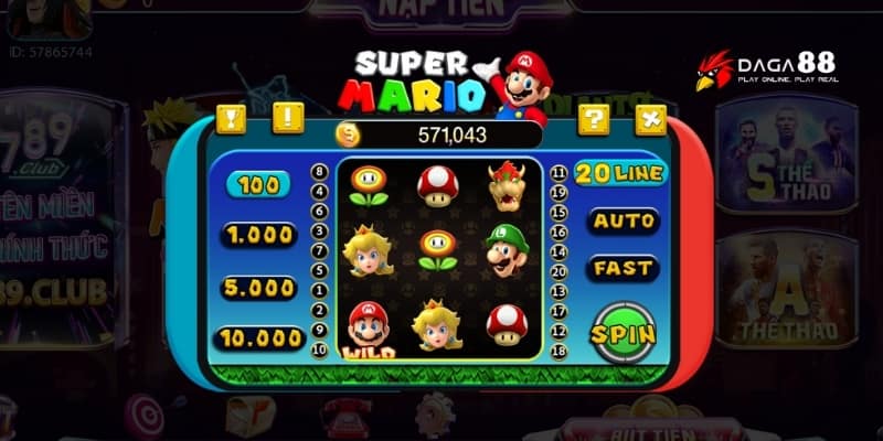 Slot Mario Kinh Điển – Phiêu Lưu Săn Xu Vàng, Trúng Thưởng Lớn 4 Tăng cường tần suất quay