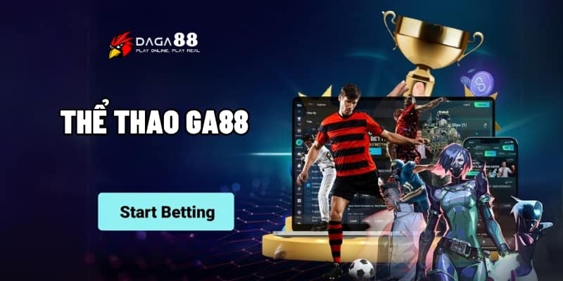 Thể Thao GA88 – Tỷ Lệ Kèo Đỉnh Cao, Cá Cược Siêu Nhanh 1 Thể thao GA88